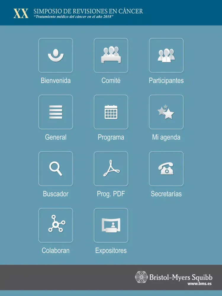 Simposio Revisiones en Cáncer iPad  Screenshots