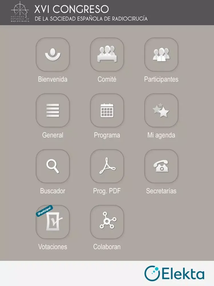 XVI Congreso SER 2018 iPad  Ekran Görüntüleri