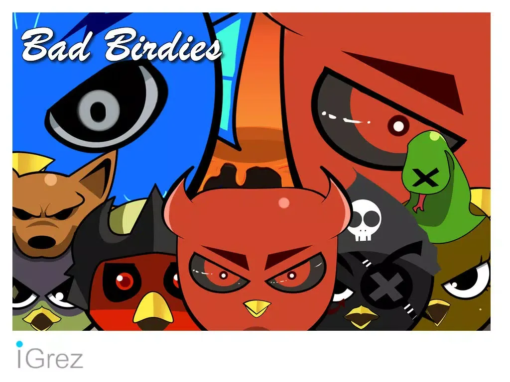 Tangkapan layar Bad Birdies iPad 