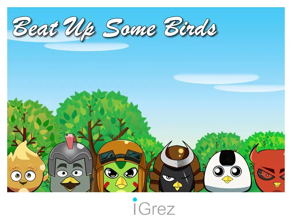 Tangkapan layar Bad Birdies iPad 