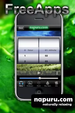 Zrzuty ekranu Relax Raindrops