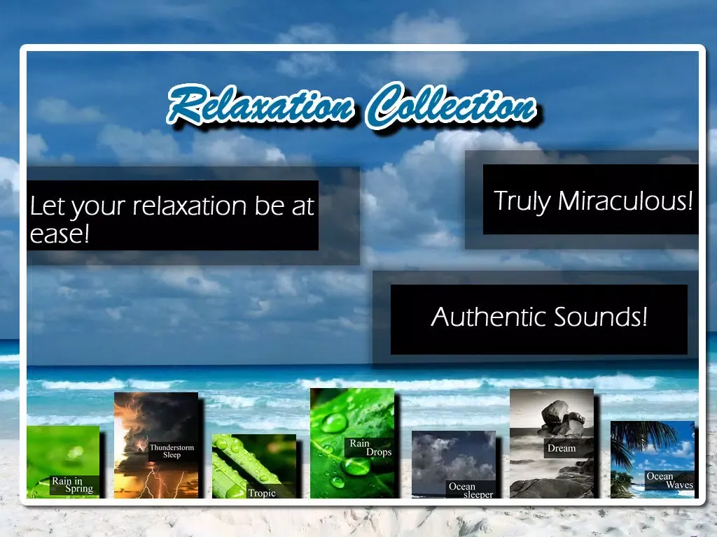 Relax Collection Pro iPad  スクリーンショット