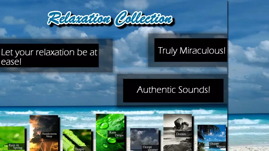Relax Collection Pro スクリーンショット