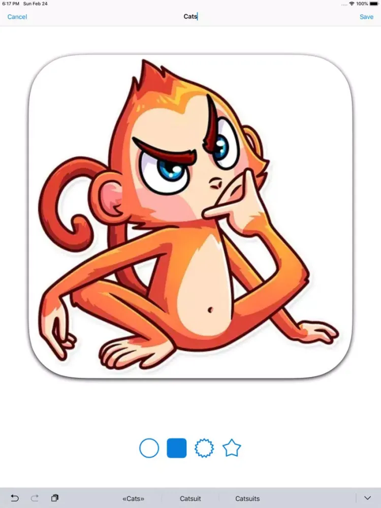 sticker maker - photo stickers iPad  Screenshots