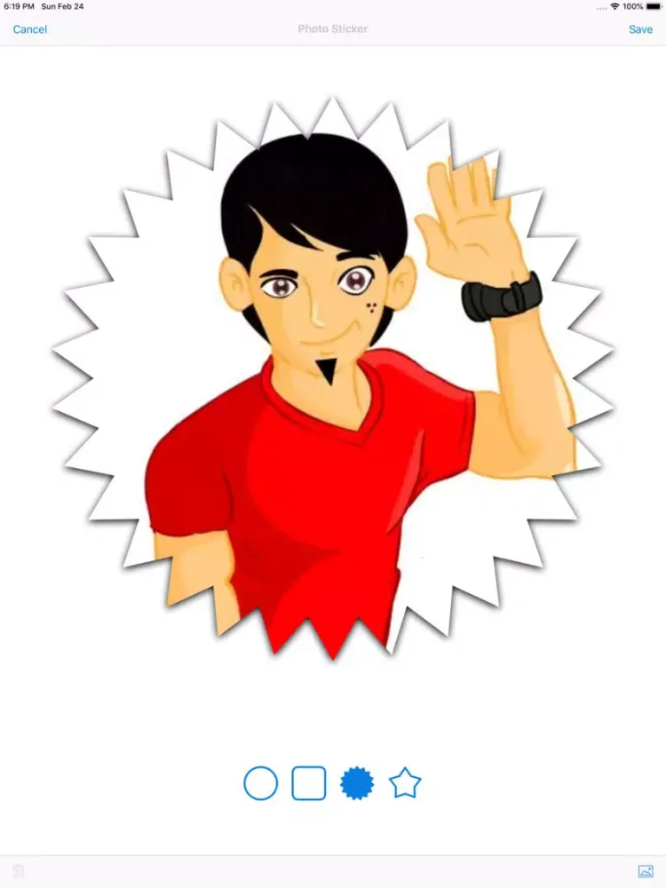 sticker maker - photo stickers iPad  Screenshots