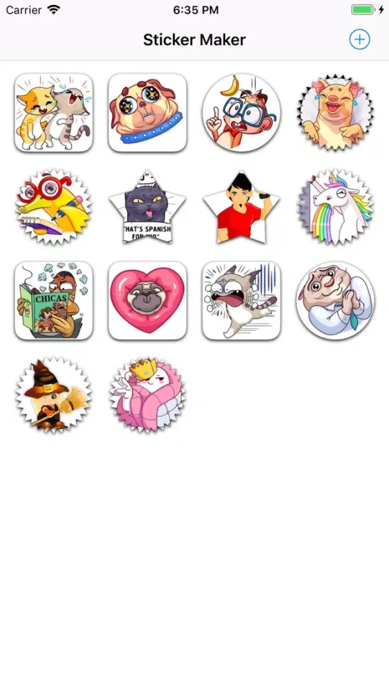 sticker maker - photo stickers Screenshots