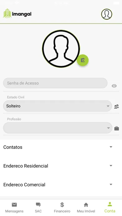 Imangai App Ekran Görüntüleri