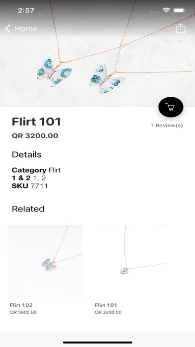 Tangkapan layar Iman Hazimeh Jewellery