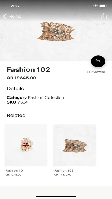 Tangkapan layar Iman Hazimeh Jewellery