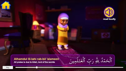 Capturas de tela do Ali & Sumaya:Lets Pray Kurdish