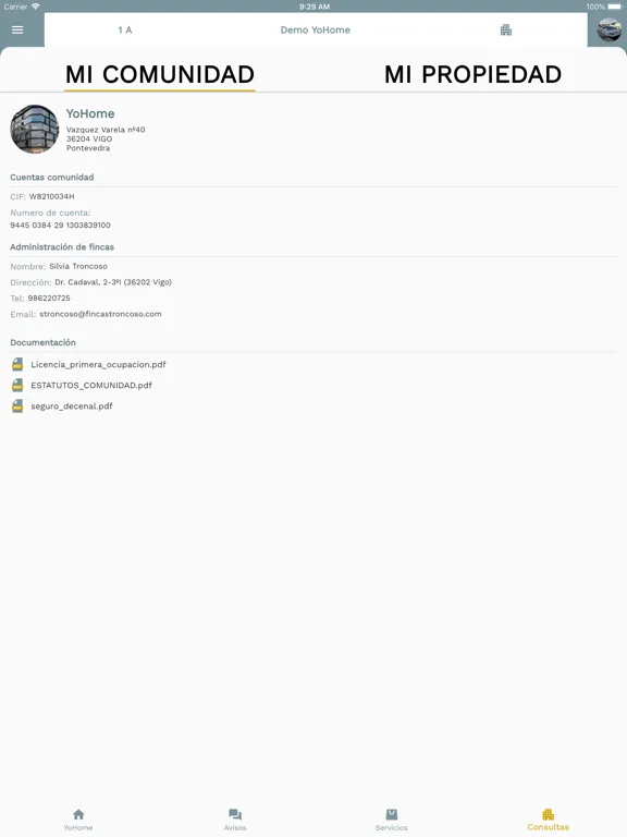YoHome iPad  स्क्रीनशॉट