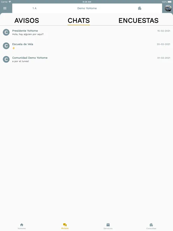 YoHome iPad  स्क्रीनशॉट