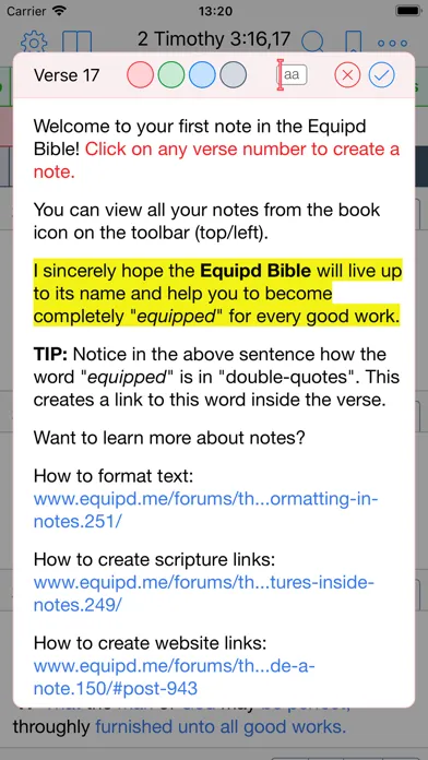 Equipd Bible 스크린샷