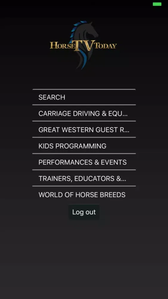 HorseTV سکرین شاٹس