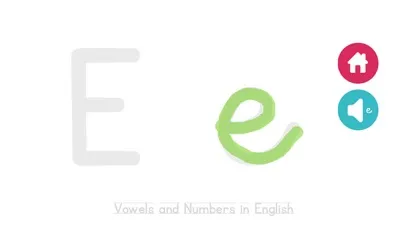 Tangkapan skrin Vowels and Numbers in English