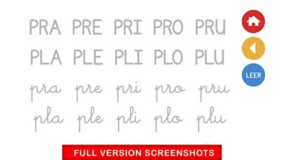Learn to read in Spanish LITE应用截图