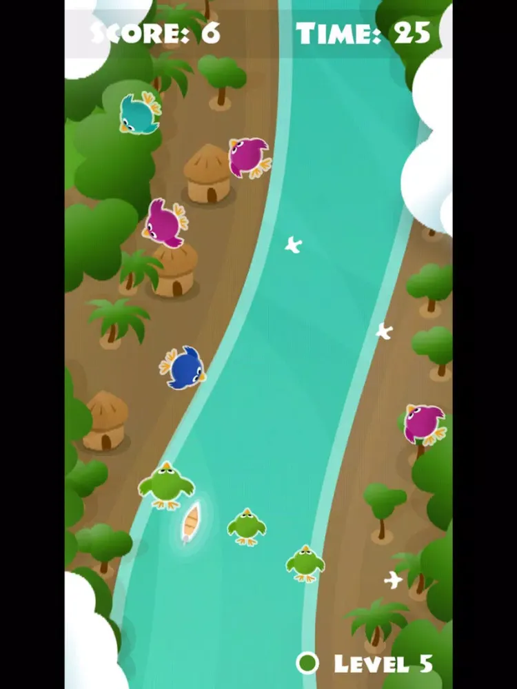 Flock of Birds Game Lite iPad 应用截图