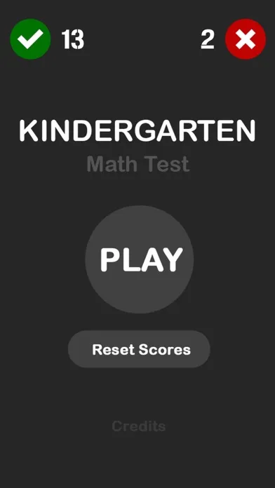 ภาพหน้าจอของ Kindergarten Kids Math Test