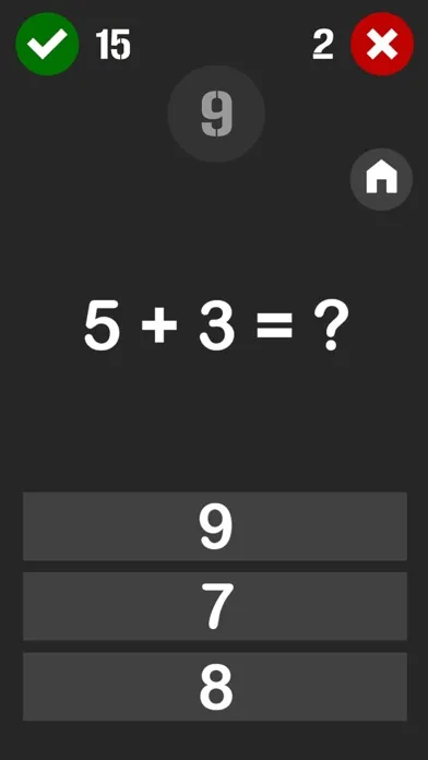 ภาพหน้าจอของ Kindergarten Kids Math Test