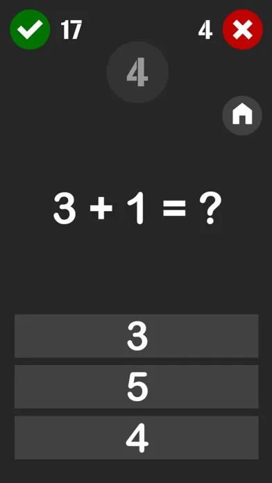 ภาพหน้าจอของ Kindergarten Kids Math Test