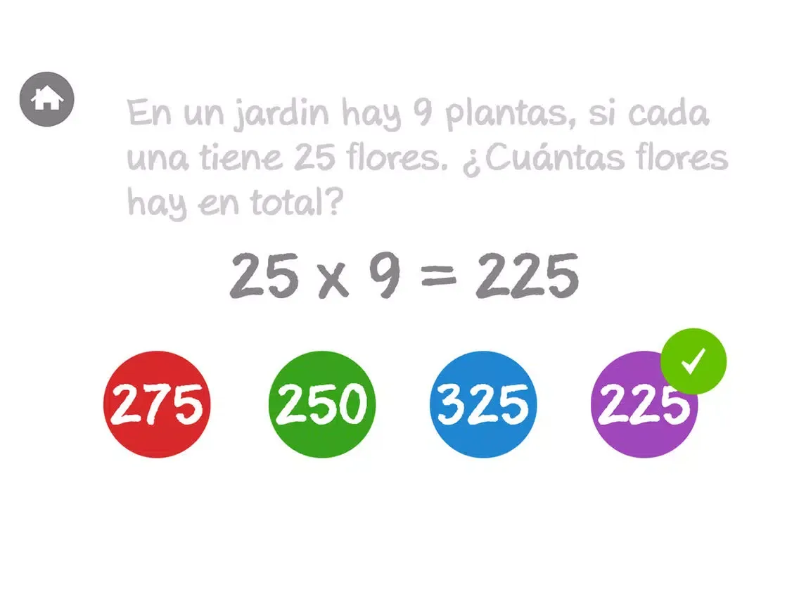 Spanish Multiplication Tables iPad 應用截圖