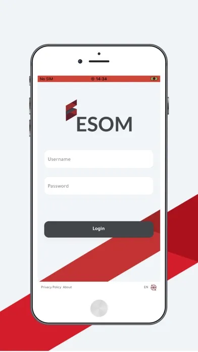 Screenshot di ESOM