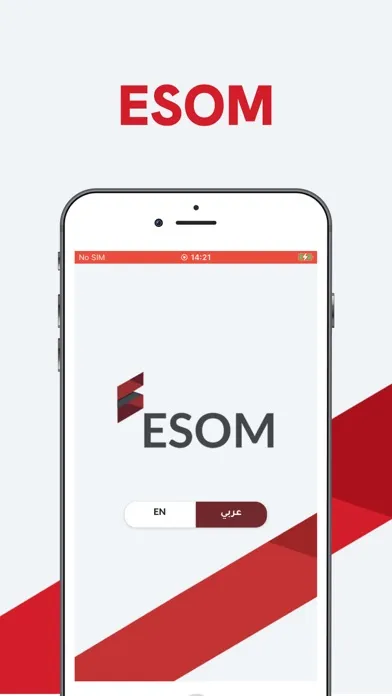Screenshot di ESOM