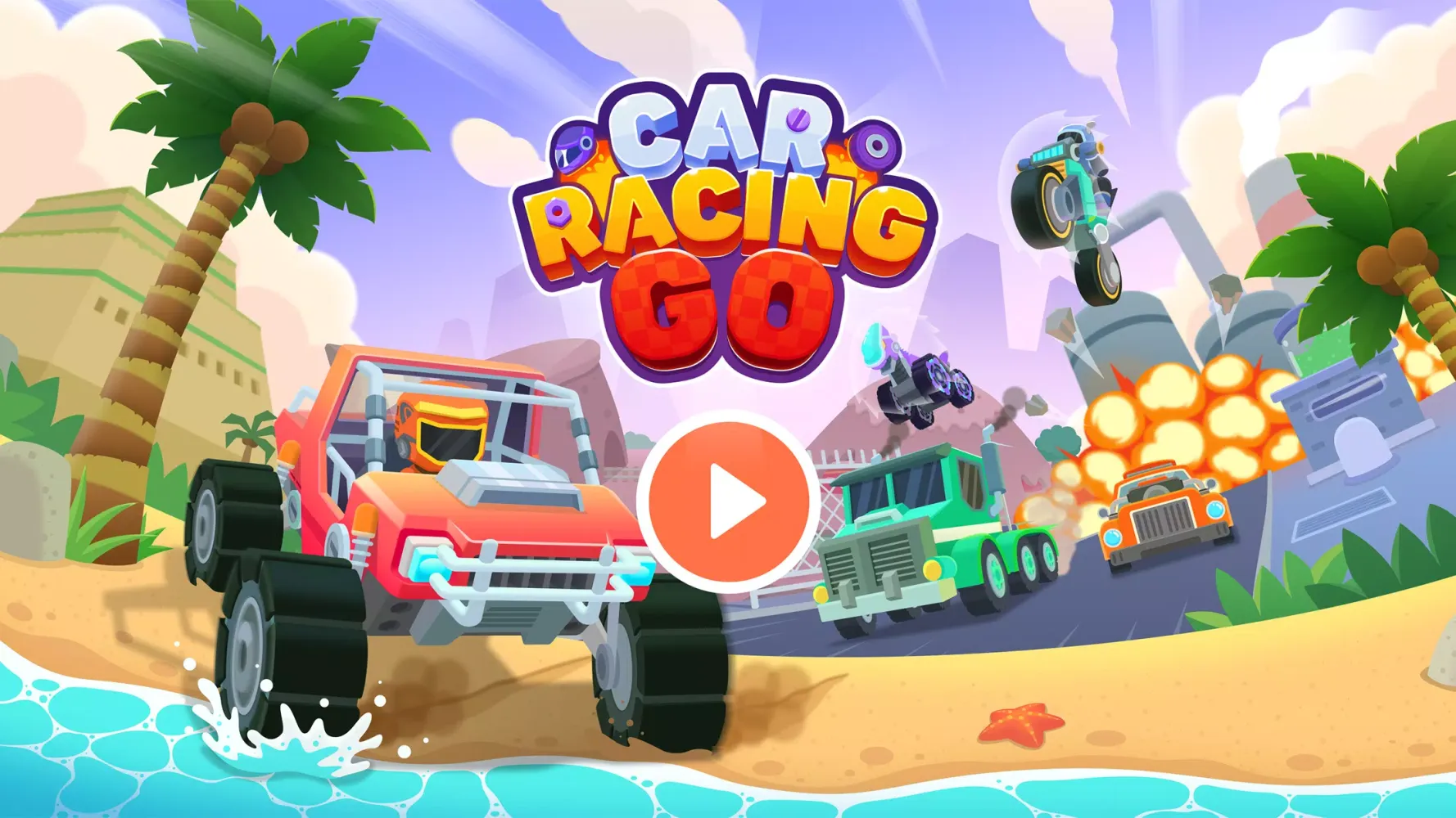 Captures d'écran de Car Racing Go Games for kids