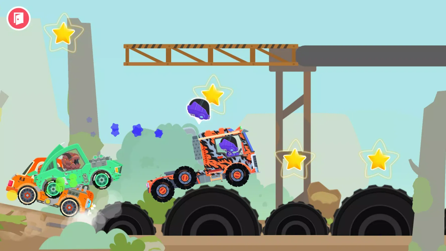 Captures d'écran de Car Racing Go Games for kids