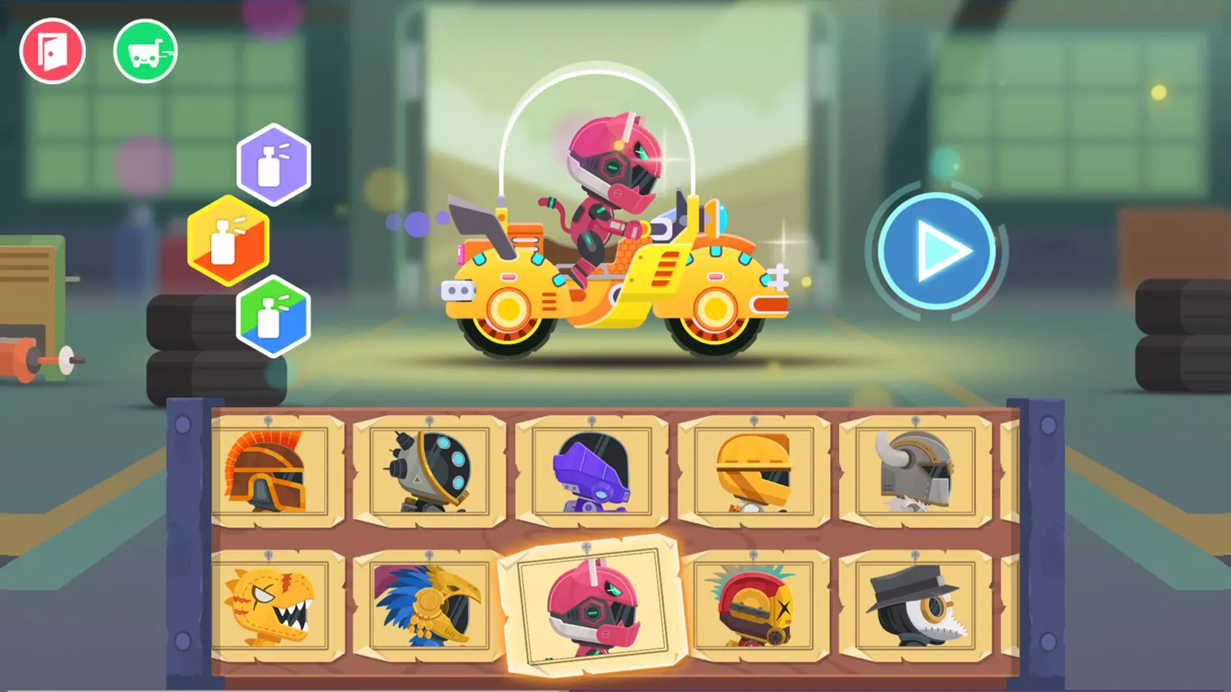Captures d'écran de Car Racing Go Games for kids