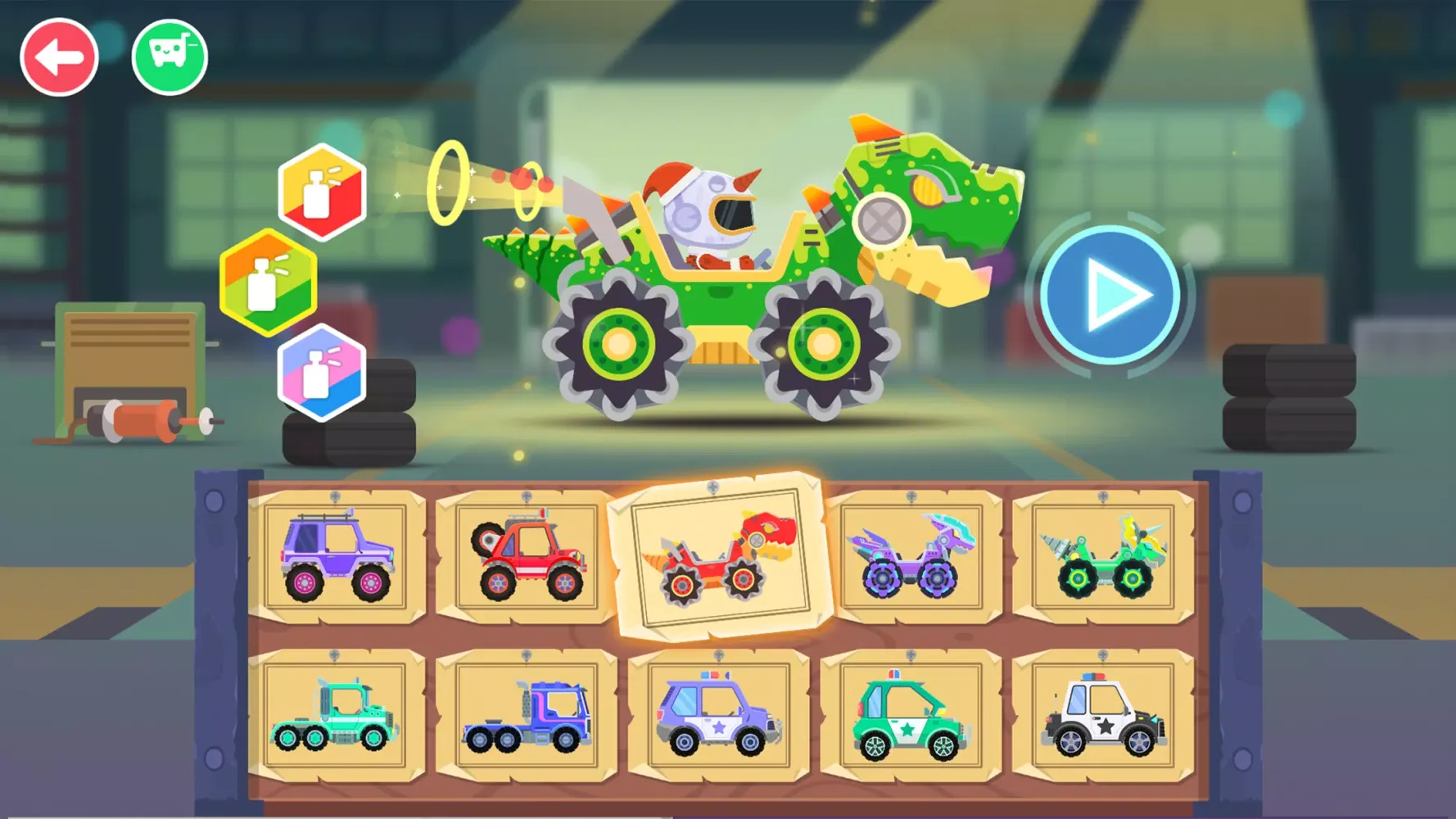 Captures d'écran de Car Racing Go Games for kids