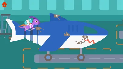 تصاویر Dinosaur Airport Game for kids