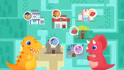 ภาพหน้าจอของ Dinosaur City: Building Games