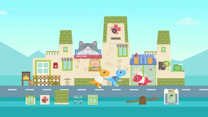 ภาพหน้าจอของ Dinosaur City: Building Games