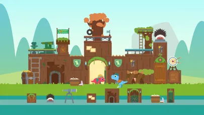 ภาพหน้าจอของ Dinosaur City: Building Games