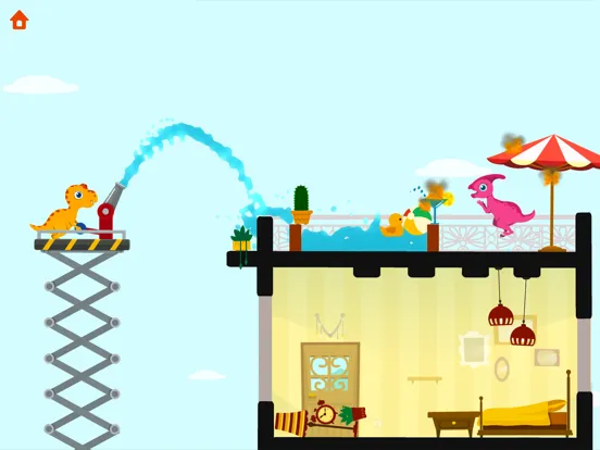 Tangkapan layar Fire Truck Game for toddlers iPad 