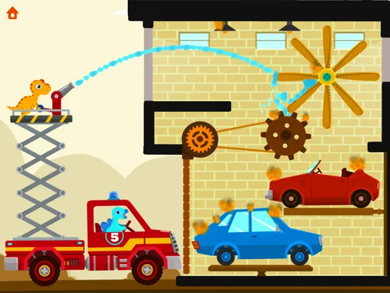Tangkapan layar Fire Truck Game for toddlers iPad 