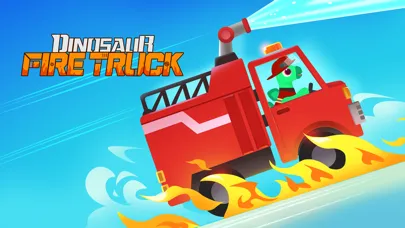 Dinosaur Fire Truck Games kids スクリーンショット