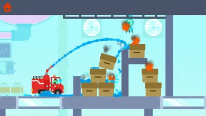 Dinosaur Fire Truck Games kids スクリーンショット