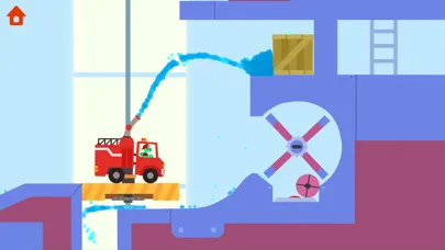 Dinosaur Fire Truck Games kids スクリーンショット