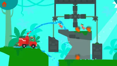 Dinosaur Fire Truck Games kids スクリーンショット