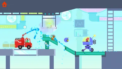 Dinosaur Fire Truck Games kids スクリーンショット