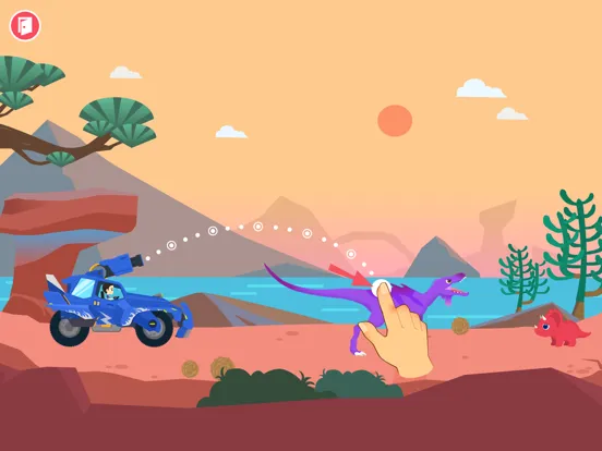 ภาพหน้าจอของ Dinosaur Games for kids 2-6 iPad 