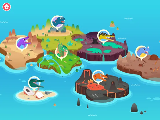 ภาพหน้าจอของ Dinosaur Games for kids 2-6 iPad 