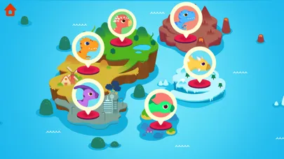 Capturas de tela do Dinosaur Helicopter Kids Games