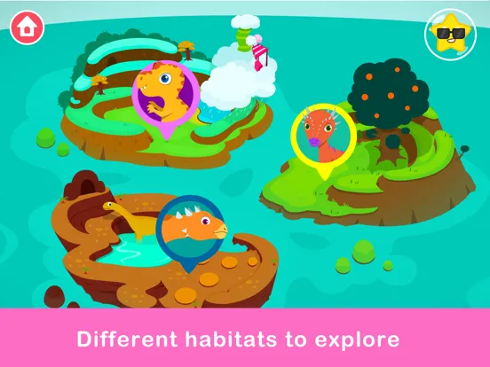 Скриншоты Jurassic Dinosaur for toddlers iPad 