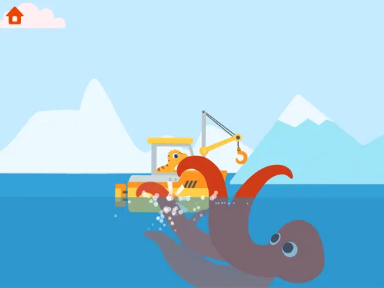 Dinosaur Patrol Boats Games iPad  سکرین شاٹس