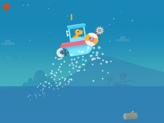 Dinosaur Patrol Boats Games iPad  سکرین شاٹس