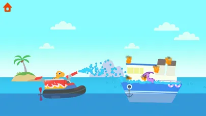 Dinosaur Patrol Boats Games سکرین شاٹس