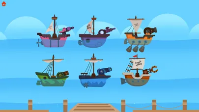 Скриншоты Dinosaur Pirate Games for kids